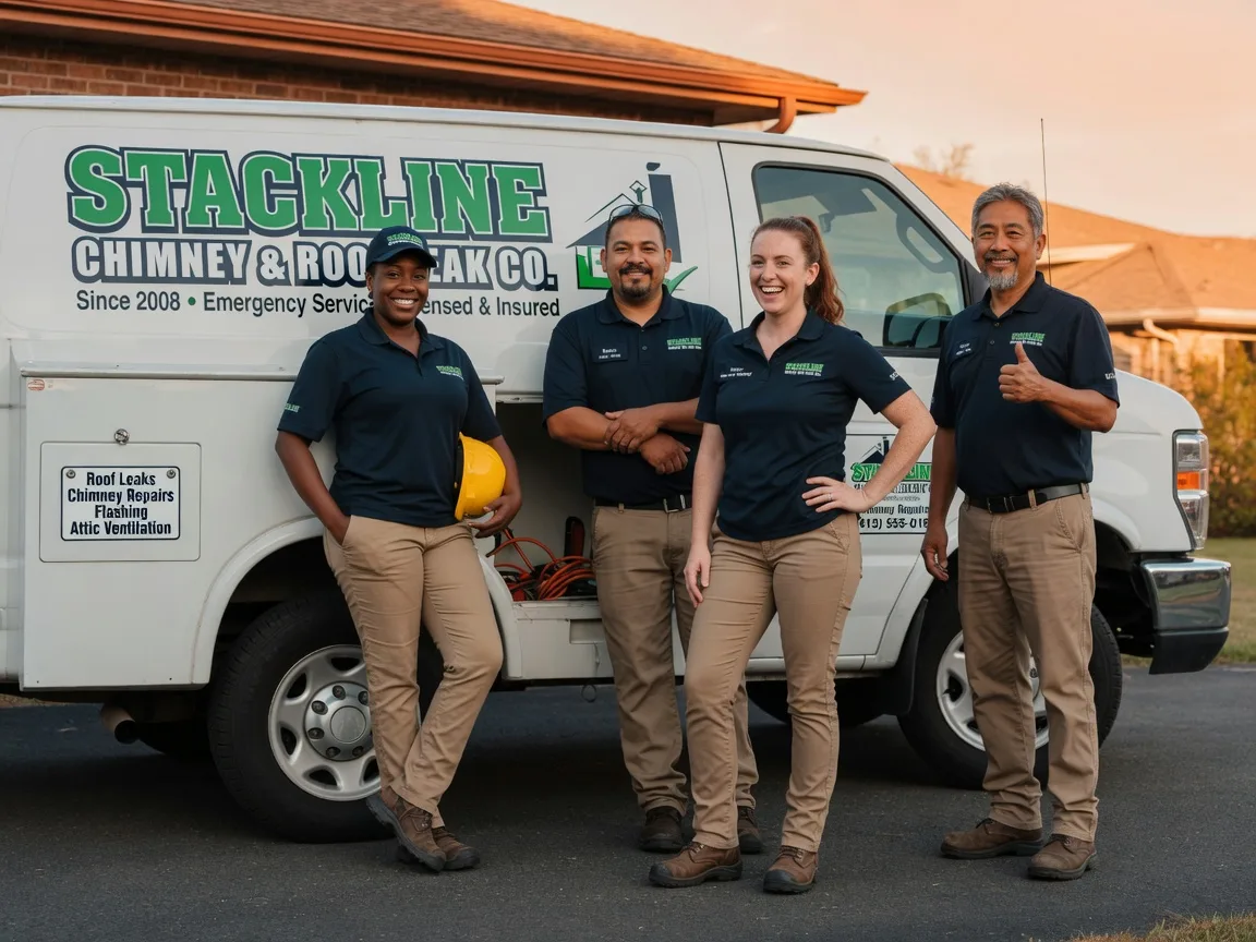 Chimney flashing repair company in Scottville, NC